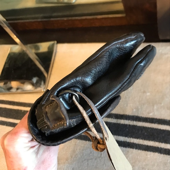 NWT Bed Stu Leather Ziggy Clutch Crossbody Belt Bag Black DD Retail $195 - Picture 12 of 15